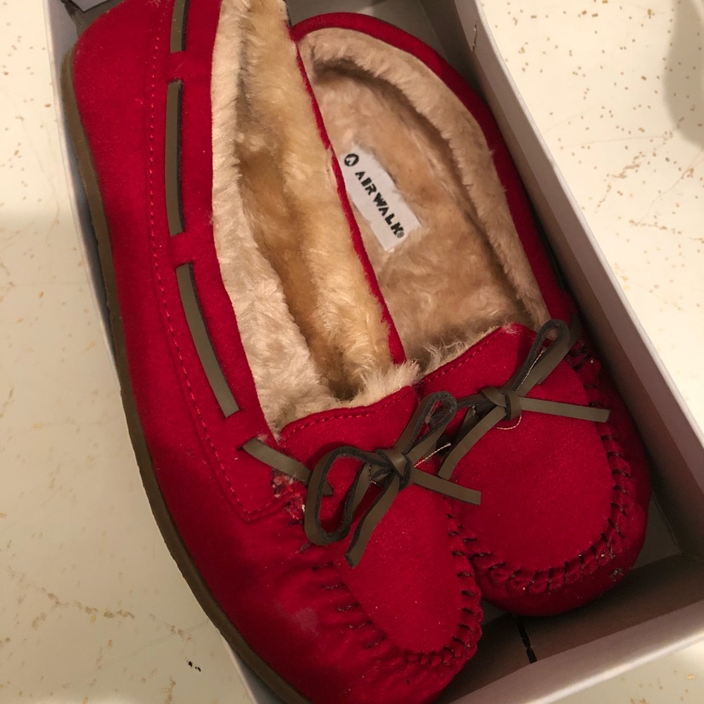 Red shoes